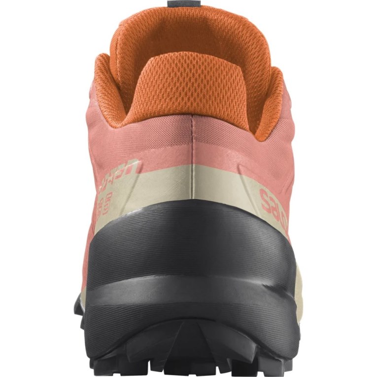 Pink / Orange Salomon Speedcross 5 Women's Trail Running Shoes | PH 13524J